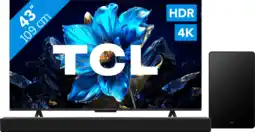 Coolblue TCL 43 QLED P71K 4K (2025) + TCL Q65H aanbieding