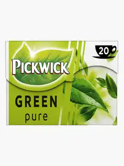 Flink Pickwick Groene Thee Pure 20 St. 30g aanbieding