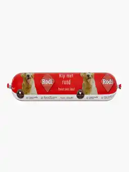 Flink Rodi Hondenworst Kip Rund 400g aanbieding