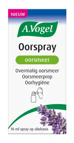 De Online Drogist A.Vogel Oorspray Oorsmeer 10ML aanbieding