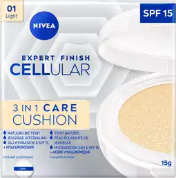 Bol.com NIVEA Hyaluron Cellular Filler 3in1 Care Cushion – Light aanbieding