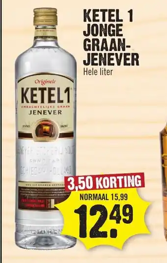 Dirk Ketel 1 jonge graanjenever aanbieding