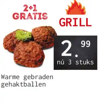 Naanhof Warme gebraden gehaktballen aanbieding
