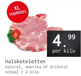 Naanhof Halskoteletten aanbieding
