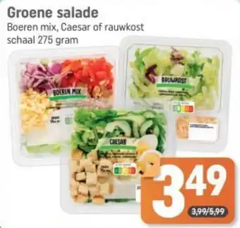 Dagwinkel Groene salade aanbieding