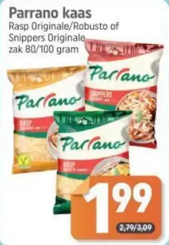 Dagwinkel Parrano kaas aanbieding