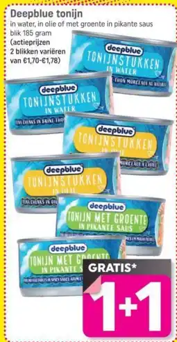 Dagwinkel Deepblue tonijn aanbieding