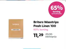 Plein.nl Briters Wasstrips Fresh Linen 100 aanbieding