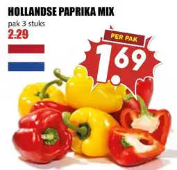 De Boerenschuur Hollandse paprika mix aanbieding