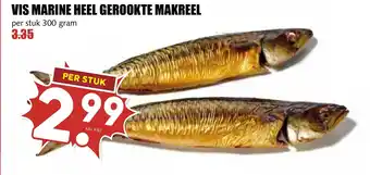 De Boerenschuur Vis marine heel gerookte makreel aanbieding