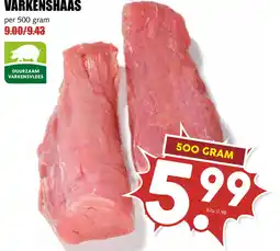 De Boerenschuur Varkenshaas duurzaam varkensvlees aanbieding