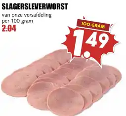 De Boerenschuur Slagersleverworst aanbieding