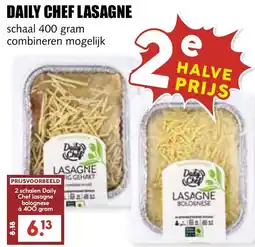 De Boerenschuur Daily chef lasagne bolognese aanbieding