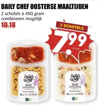 De Boerenschuur Daily chef oosterse maaltijden aanbieding