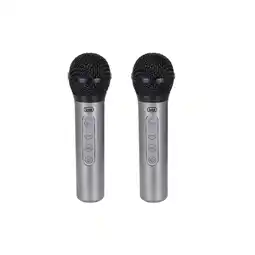Bol.com Trevi EM 415 R Zwart Zilver Karaokemicrofoon aanbieding