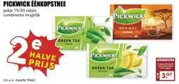 De Boerenschuur Pickwick éénkopsthee aanbieding