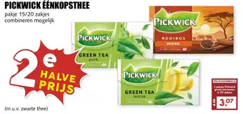 De Boerenschuur Pickwick éénkopsthee aanbieding