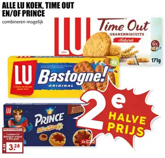 De Boerenschuur Alle lu koek, time out en/of prince aanbieding