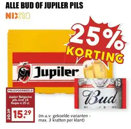 De Boerenschuur Alle bud of jupiler pils aanbieding