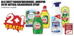 De Boerenschuur Alle dreft handafwasmiddel, ambipur en/of antikal kalkreiniger spray aanbieding