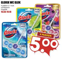 De Boerenschuur Glorix wc blok aanbieding