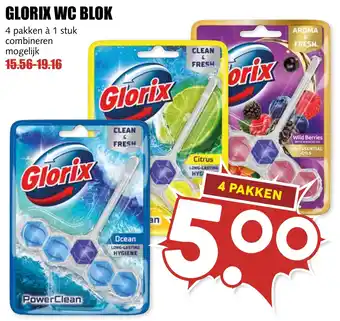 De Boerenschuur Glorix wc blok aanbieding