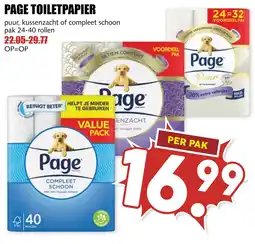 De Boerenschuur Page toiletpapier aanbieding