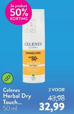 Holland & Barrett Celenes Herbal Dry Touch aanbieding