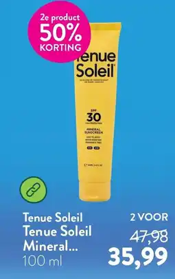 Holland & Barrett Tenue Soleil Mineral Suncreen aanbieding