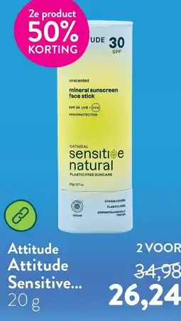 Holland & Barrett Attitude Sensitive natural aanbieding