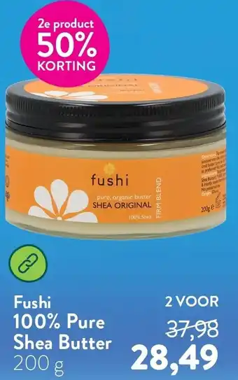 Holland & Barrett Fushi 100% Pure Shea Butter aanbieding