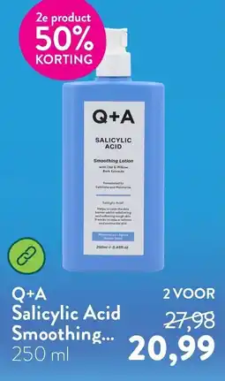 Holland & Barrett Q+A Salicylic Acid Smoothing aanbieding