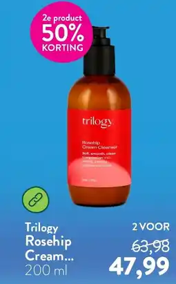 Holland & Barrett Trilogy Rosehip Cream aanbieding