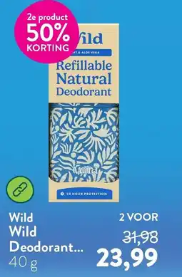 Holland & Barrett Wild Deodorant aanbieding