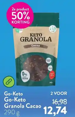 Holland & Barrett Go-Keto Granola Cacao aanbieding