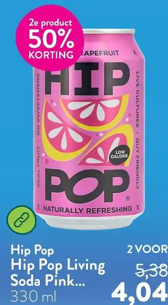 Holland & Barrett Hip Pop Hip Pop Living Soda Pink aanbieding