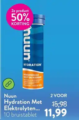 Holland & Barrett Nuun Hydration Met Elektrolyten aanbieding