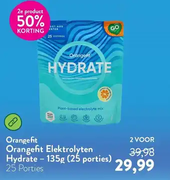 Holland & Barrett Orangefit Elektrolyten Hydrate aanbieding