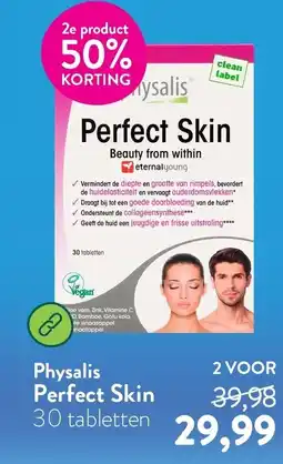 Holland & Barrett Physalis Perfect Skin aanbieding