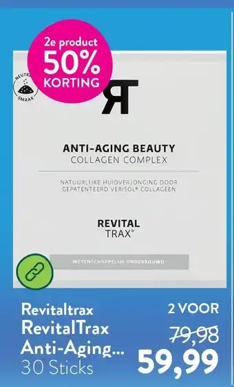 Holland & Barrett Revitaltrax RevitalTrax Anti-Agong aanbieding