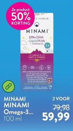 Holland & Barrett MINAMI Omega 3 aanbieding