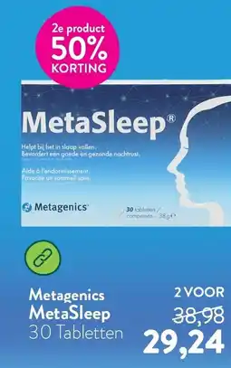 Holland & Barrett Metagenics MetaSleep aanbieding