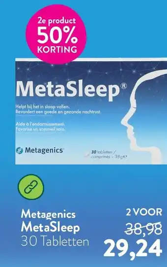 Holland & Barrett Metagenics MetaSleep aanbieding