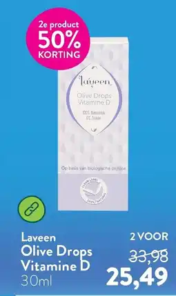 Holland & Barrett Laveen Olive Drops Vitamine D aanbieding