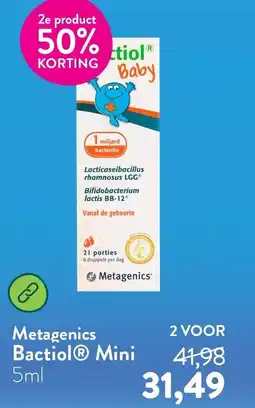 Holland & Barrett Metagenics Bactiol Mini aanbieding