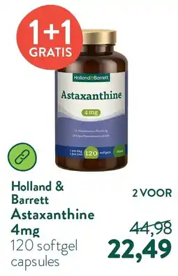 Holland & Barrett Holland & Barrett Astaxanthine 4 mg aanbieding