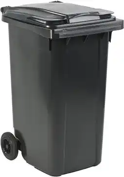 Bol.com Afvalcontainer 240 liter grijs - Kliko 240L - restafval container aanbieding
