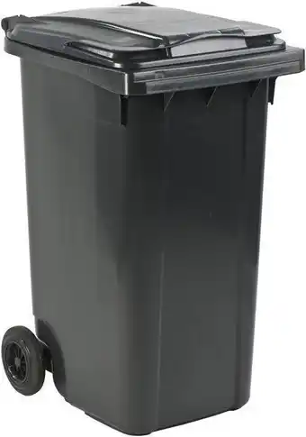 Bol.com Afvalcontainer 240 liter grijs - Kliko 240L - restafval container aanbieding