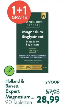 Holland & Barrett Holland & Barrett Expert Magnesium aanbieding
