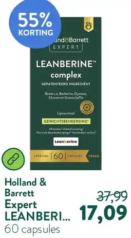 Holland & Barrett Holland & Barrett Expert LEANBERINE complex aanbieding